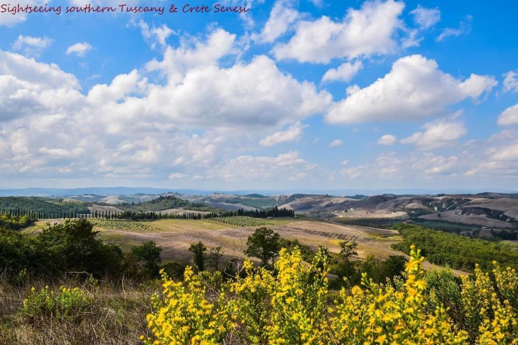 Agriturismo Podere Biancospino Piscina Privata キアンチャーノ・テルメ エクステリア 写真