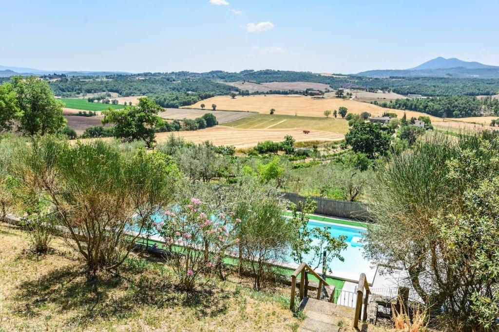 Agriturismo Podere Biancospino Piscina Privata キアンチャーノ・テルメ エクステリア 写真