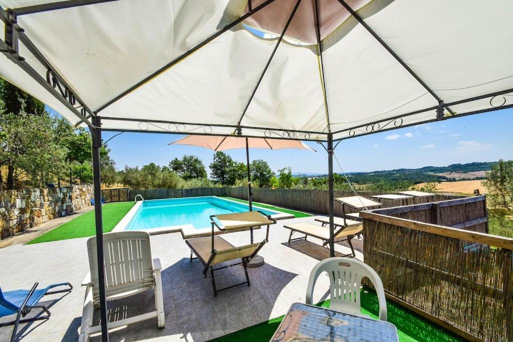 Agriturismo Podere Biancospino Piscina Privata キアンチャーノ・テルメ エクステリア 写真