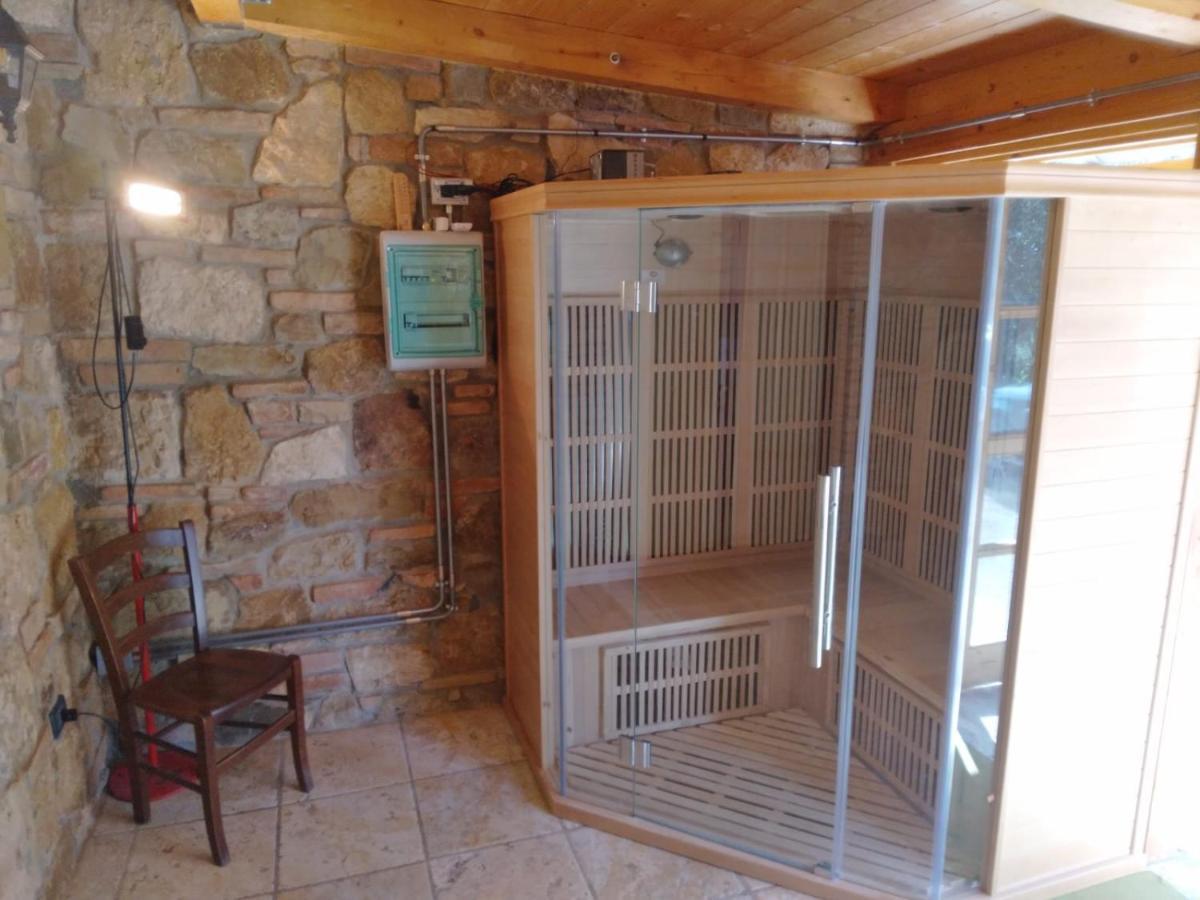 Agriturismo Podere Biancospino Piscina Privata キアンチャーノ・テルメ エクステリア 写真